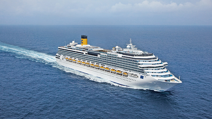 Targa Costa Crociere – Costa Pacifica – Grest Costa Club – Objet De Collection