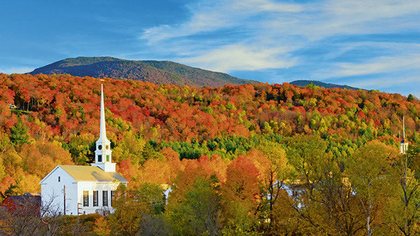 NEW ENGLAND D'AUTUNNO immagine generale